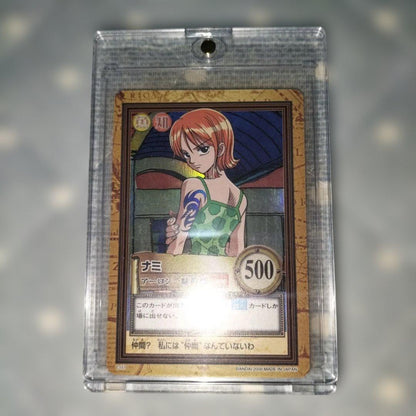 Bandai One Piece Carddass Hyper Battle vintage trading card Nami C151 featuring Arlong crew chief