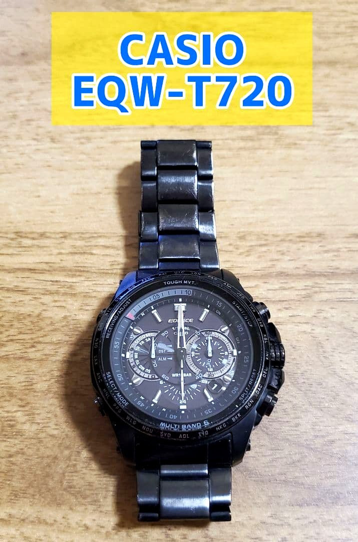 Casio EQW-T720 watch body only with 19cm wrist circumference, Japan import