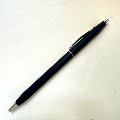Cross Classic Century matte navy twist ballpoint pen, vintage Japan import with black and navy finish