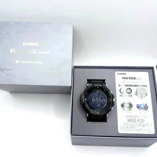 Casio PRO TREK Smart WSD-F30 GPS Watch with organic EL display and durable outdoor design