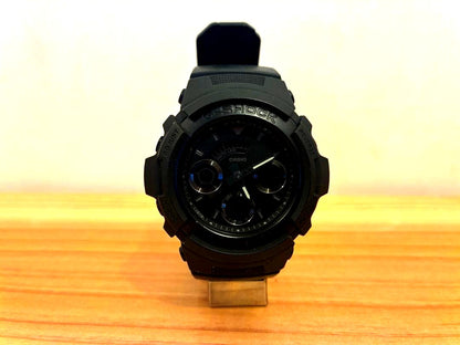 Casio G-Shock AW-591BB Hybrid Analog Digital Watch Blackout Model — Japan Import