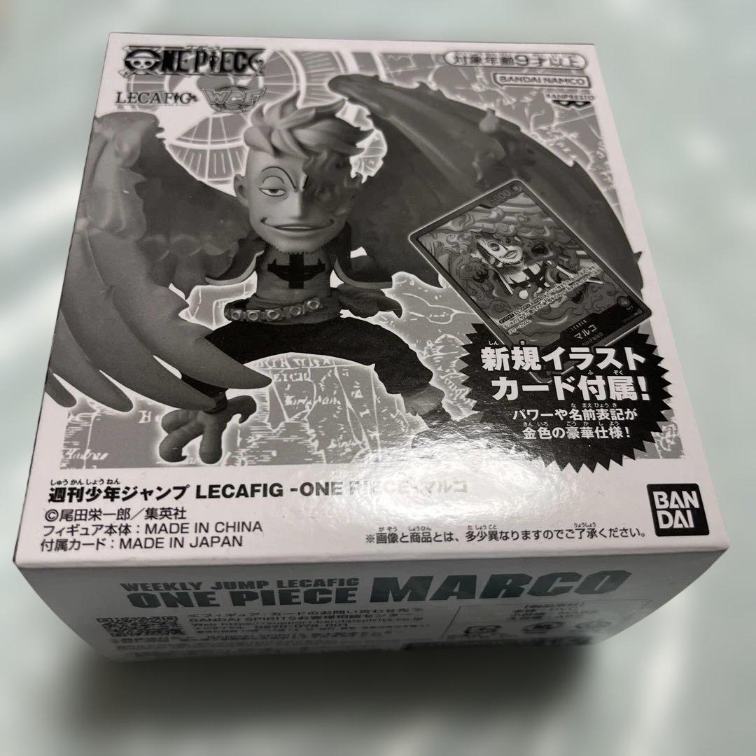 Sealed Recafig One Piece Marco figure from Japan, unopened and new in box