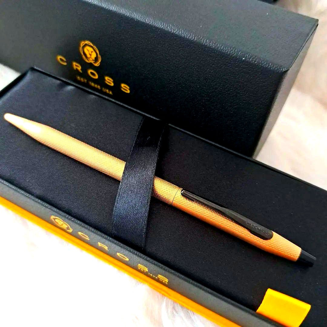 Cross Gold Metal Ballpoint Pen with Dedicated Box