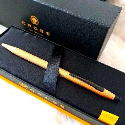 Cross Gold Metal Ballpoint Pen with Dedicated Box