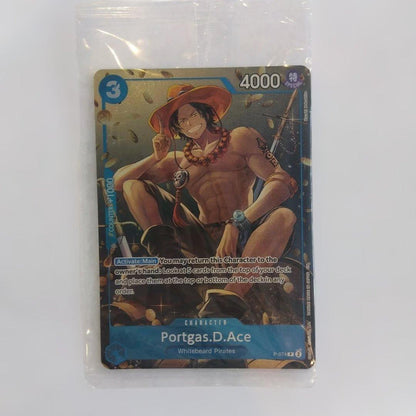 Unopened One Piece Monkey D. Luffy OP05 Japanese trading card showing front design and condition