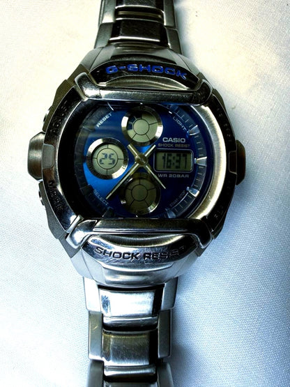 Casio G-Shock Watch G-511D-2AV Blue Dial Digital Analog Shock Resistant Japan Import