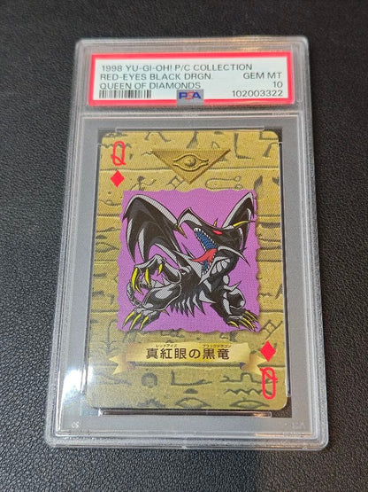 PSA10 graded Red-Eyes Black Dragon Yu-Gi-Oh Collection 2 single card from Japan import