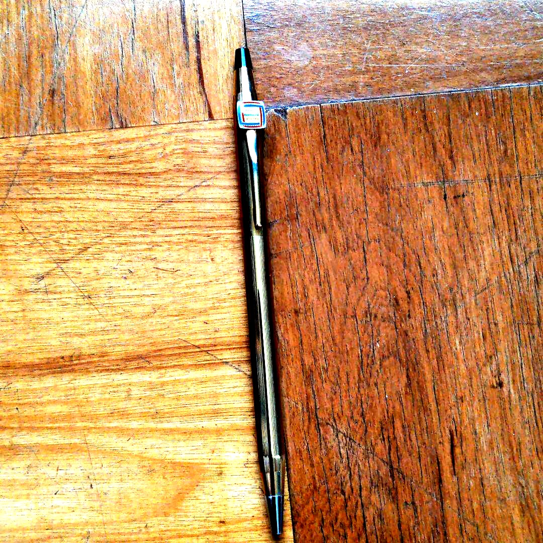 Cross Century Flat Ballpoint Pen American Made Model 1776-1976 Collectible — Japan Import