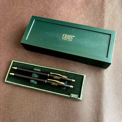 CROSS Coca-Cola Ballpoint Pen & Mechanical Pencil Set - Japan Import