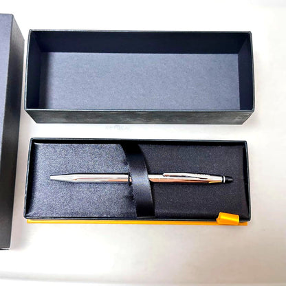 Cross Chrome Silver Ballpoint Pen — Japan Import