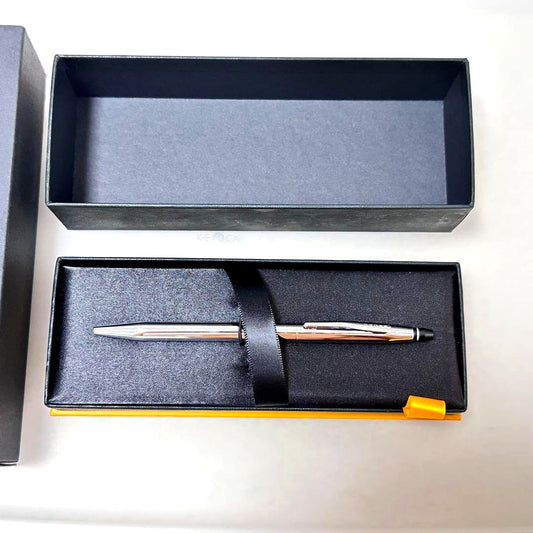Cross Chrome Silver Ballpoint Pen — Japan Import