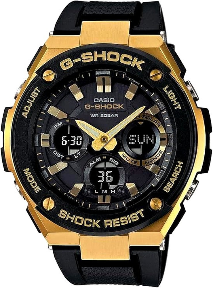 Casio G-Shock GST-S100G-1ADR Watch with Solar Power and Shock Resistance — Japan Import