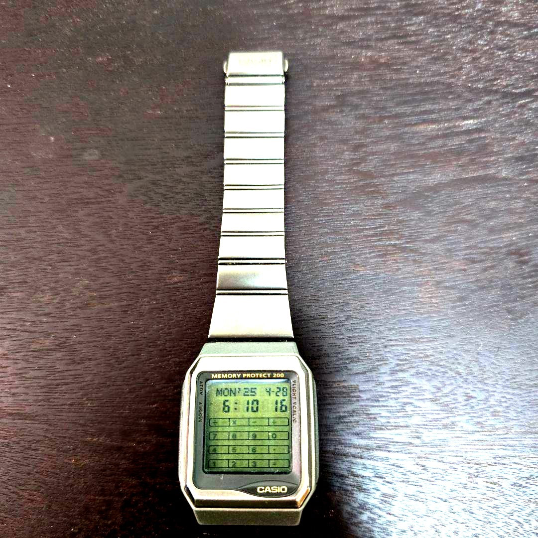 Casio Data Bank VDB-3000 vintage retro collectible watch imported from Japan with digital display