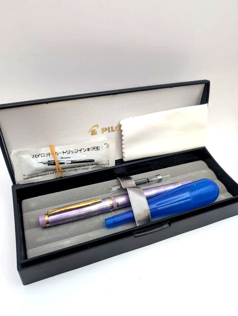 Pilot Marble Purple Ink Pen
