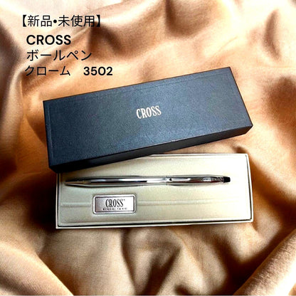 Cross Classic Century Ballpoint Pen Chrome Model 3502 Japan Import