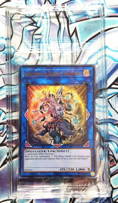 Unopened Yu-Gi-Oh Darkest RAINMENT Noritoshi 2019-EN004 store promo card from Japan