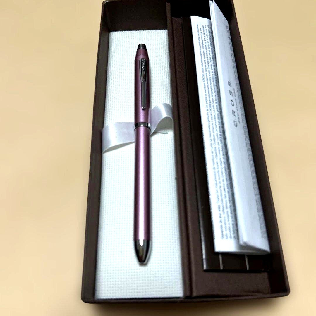 Cross Series Model AT0090-6 ballpoint pen with 2 ink colors and mechanical pencil — Japan Import