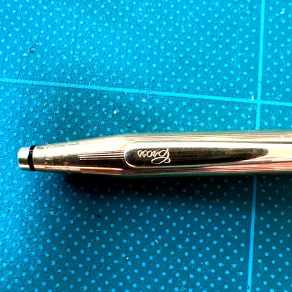 Cross Classic Century Ballpoint Pen Body Gold Twist Mechanism — Japan Import