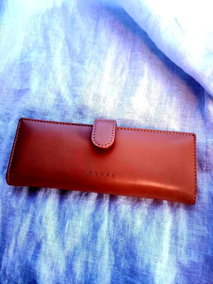Cross Genuine Leather Pen Case Stylish Pen Pouch for Fountain Pens