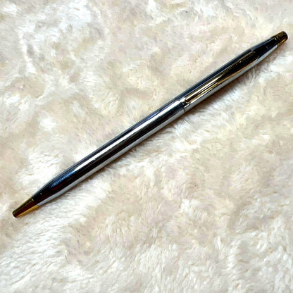 Cross Classic Century Twist Ballpoint Pen with slim silhouette and conical tip in black finish