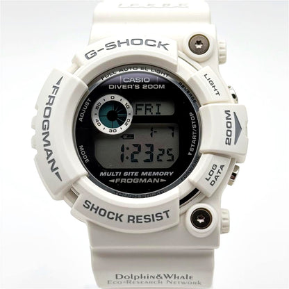 Casio G-Shock Frogman GW-206K-7JR watch with original box and accessories