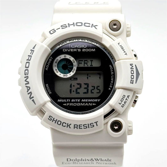 Casio G-Shock Frogman GW-206K-7JR watch with original box and accessories