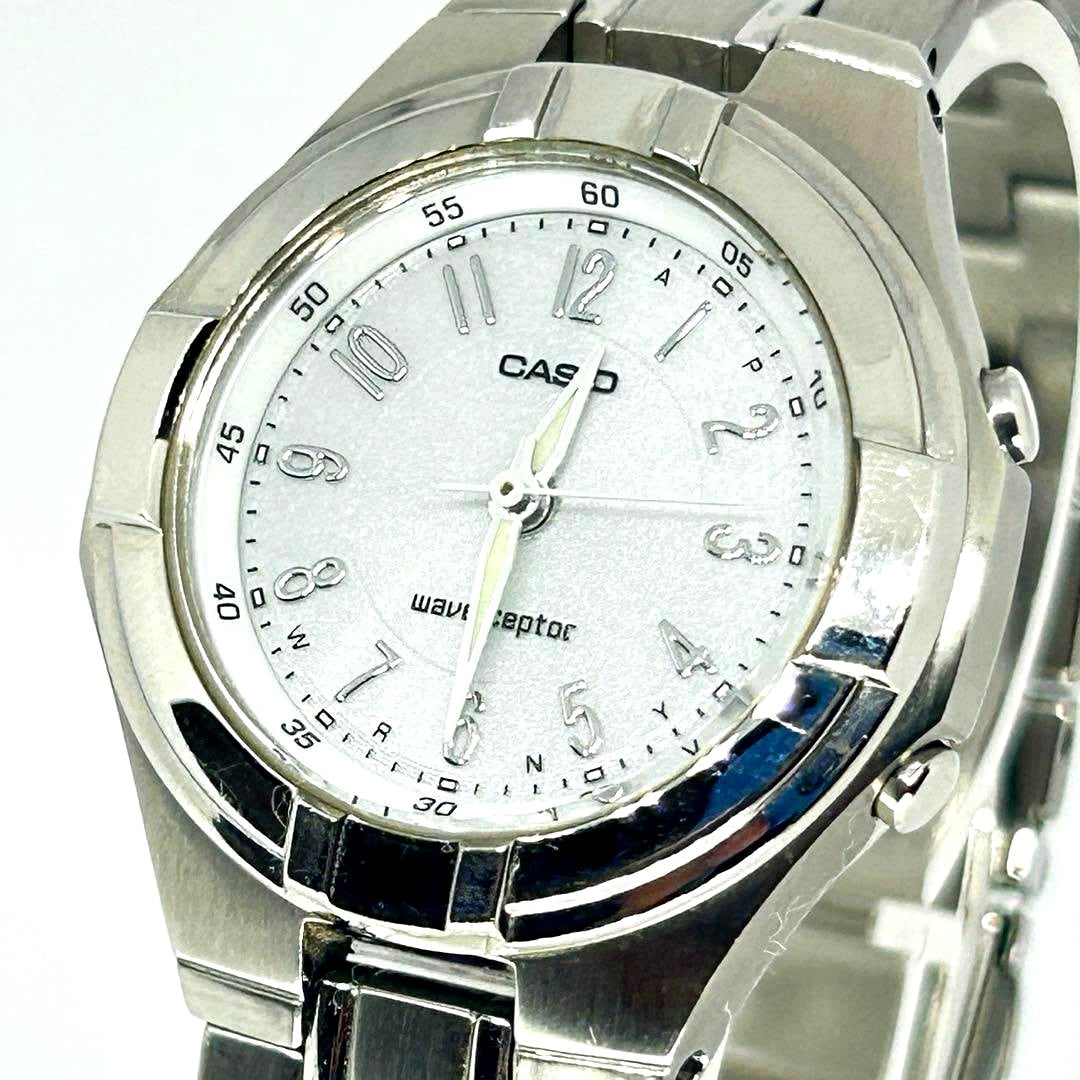 Casio Wave Ceptor LWQ-150 Silver Radio Wave Solar Watch