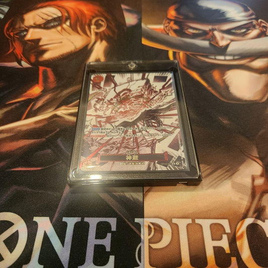 One Piece Monkey D. Luffy OP10-019 R Parallel Card with magnet loader from Japanese OP10 series