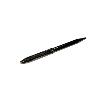 Cross Silver and Black Ballpoint Pen 502BP with Case
