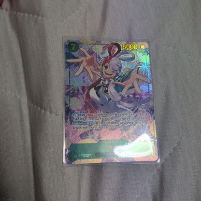 One Piece Monkey D. Luffy character card Uta SEC model EB03-081 with Film attribute and 8000 power