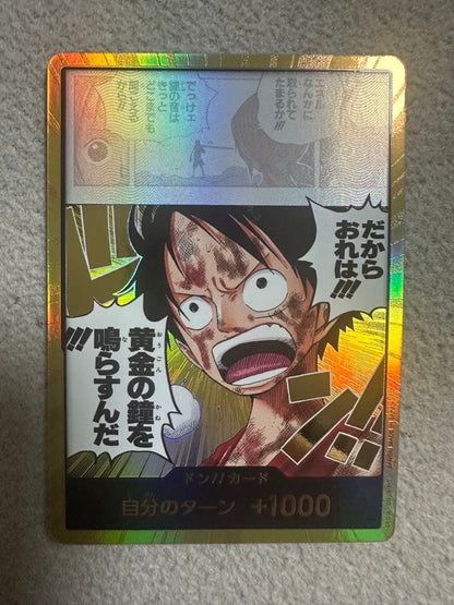 One Piece Luffy King of the Sea Adventure card game Japan import featuring collectible character cards