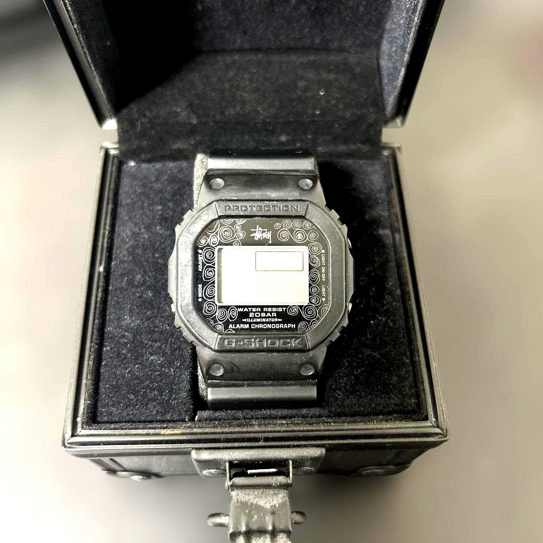 Casio G-Shock Stussy DW-5000ST-1JR 25th Anniversary limited edition collaboration watch