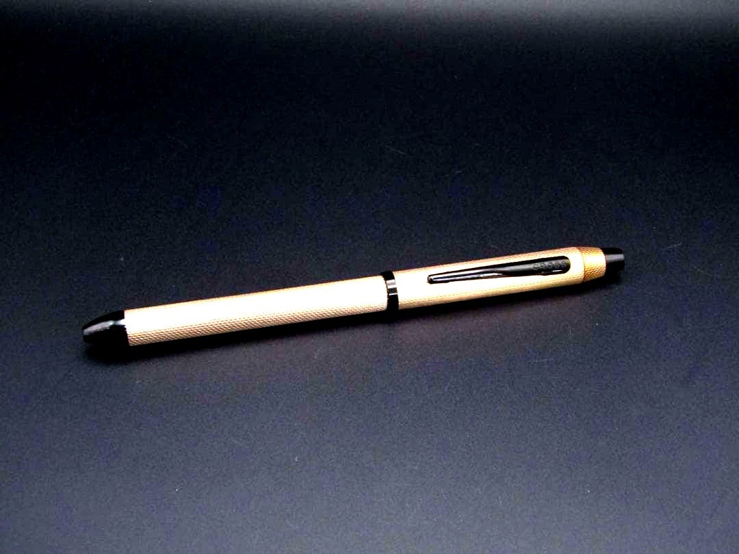 Cross Series NAT0090-20ST Brushed Rose Gold Multi-Function Pen with Ballpoint and 0.5mm Mechanical Pencil — Japan Import