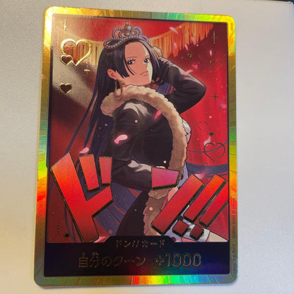 One Piece Hancock Gold Don trading card featuring character Hancock from One Piece series