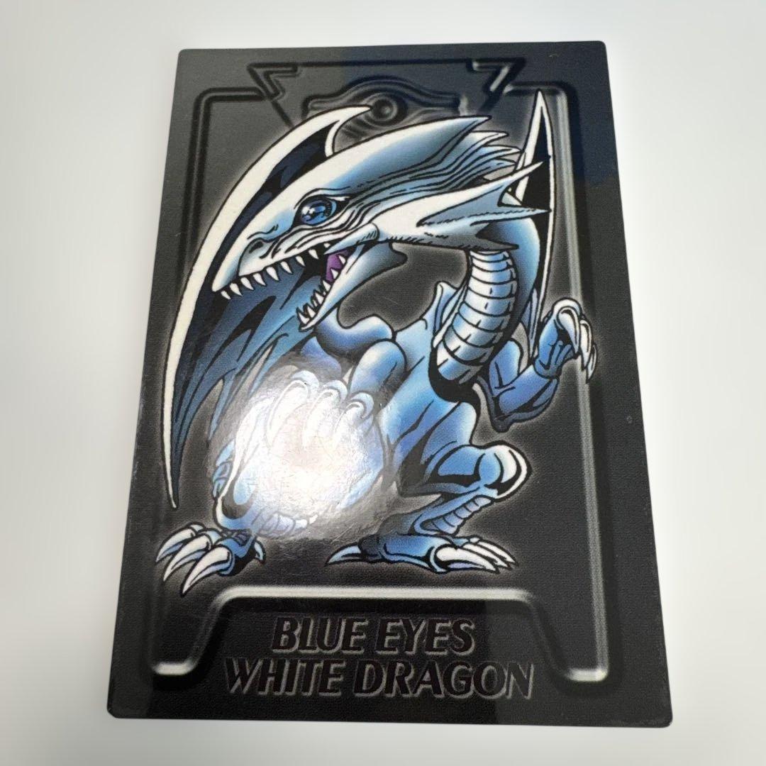 Bandai Duel Scene Collection No.08 Blue-Eyes White Dragon Jumbo Card in good condition