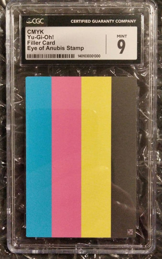 Yugioh print error hologram Filar test card from Japan import in used good condition