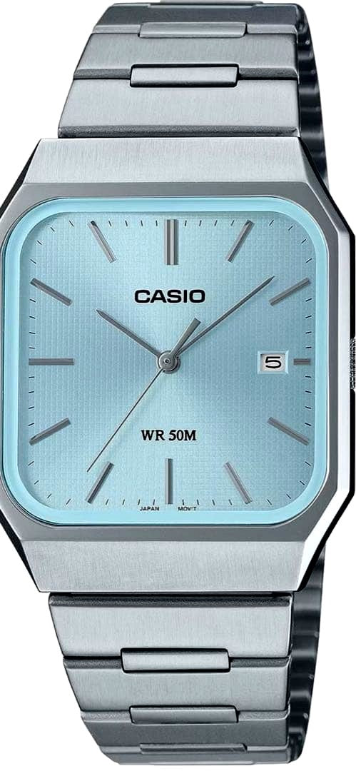 Casio MTP-B185D-2A2VDF Watch Ice Blue Dial Quartz — Japan Import