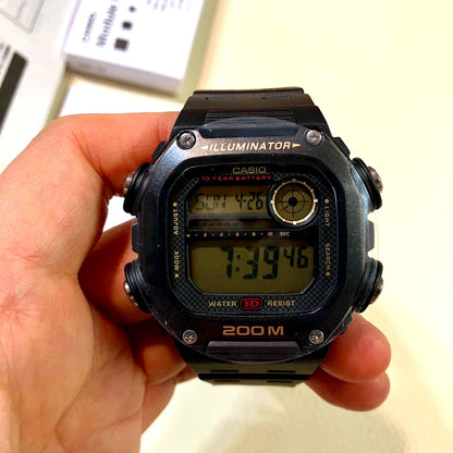 Casio Digital Watch DW-291H Japan Import with digital display and backlight feature