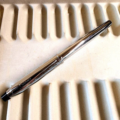 Cross Century II Chrome Fountain Pen — Japan Import