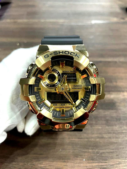 Casio G-Shock GW-700G-9AJF digital watch with metal bezel and tough design