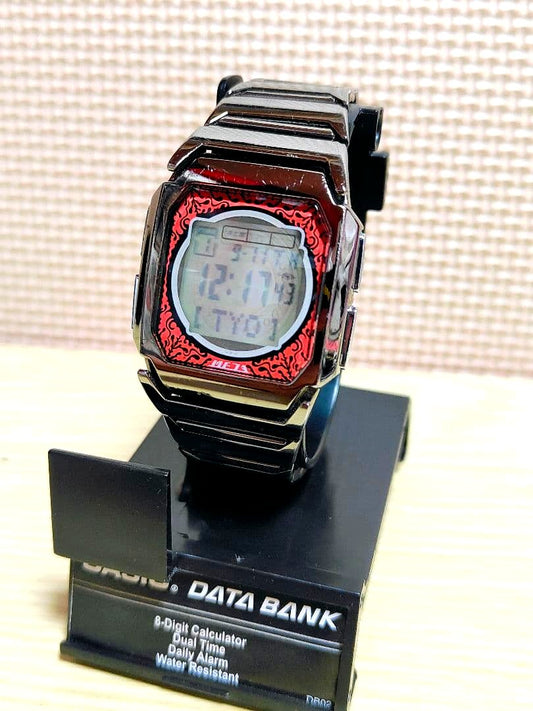 Casio MEZA Matsuri ME-120M vintage 1996 digital watch with stainless steel strap and display
