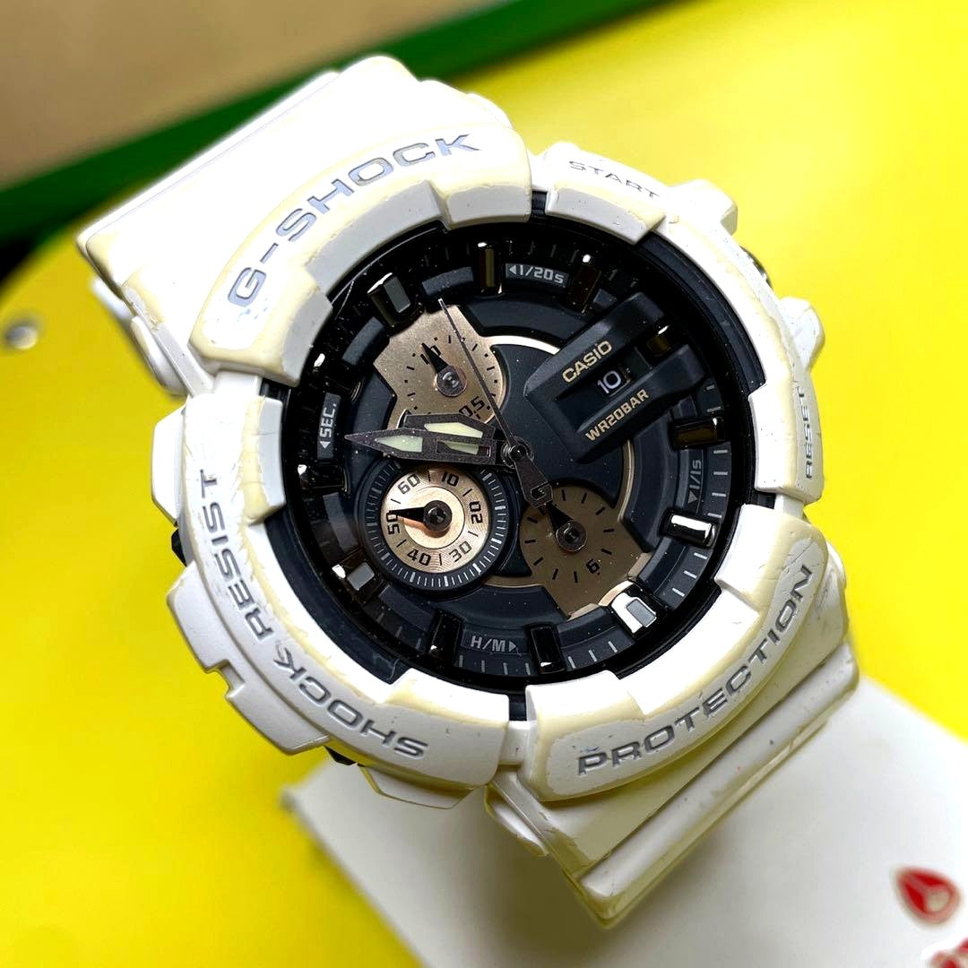 Casio G-Shock Chronograph Watch with operational chronograph and new battery, Japan import