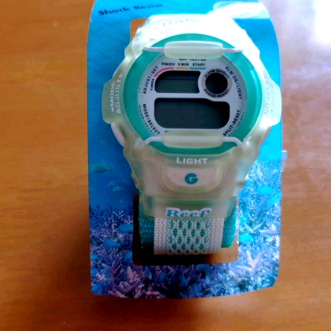 Casio Baby-G BG-370WC-3T W.C.C.S Limited Model wristwatch with green and gray color scheme