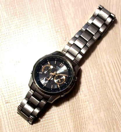 Casio Lineage Radio Wave Solar Date Watch Gold Model LIW-M610TDS — Japan Import