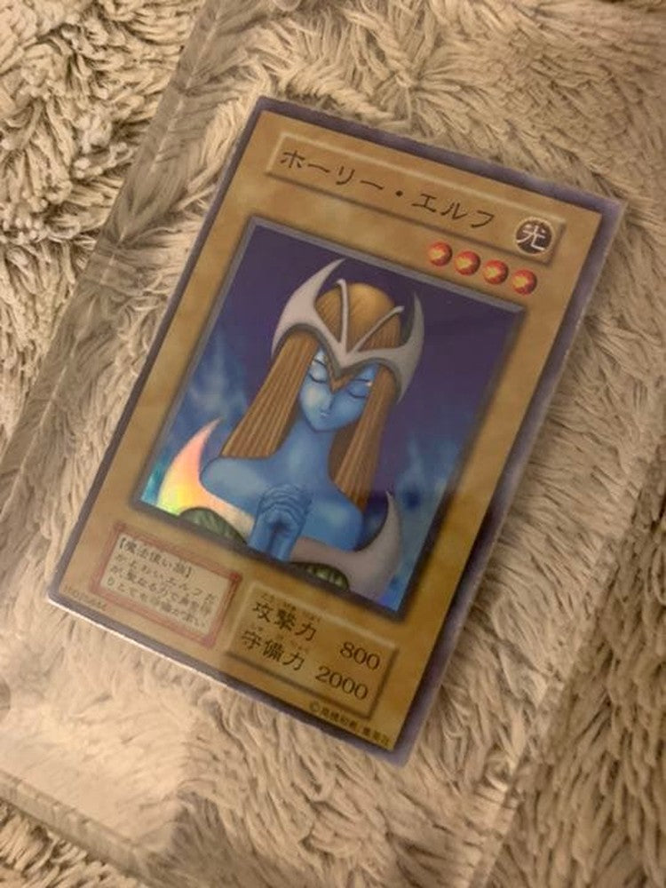 Yugioh No.631 Holly Elf Super Rare Early Edition card in good condition from Japan import
