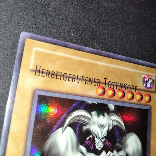 Henri Unlimited G003 Demon Summon Card early German version with name shift error ultra rare misprint