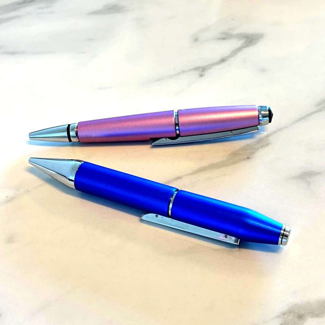 Cross Ballpoint Pen Set Two Blue Pink Colors