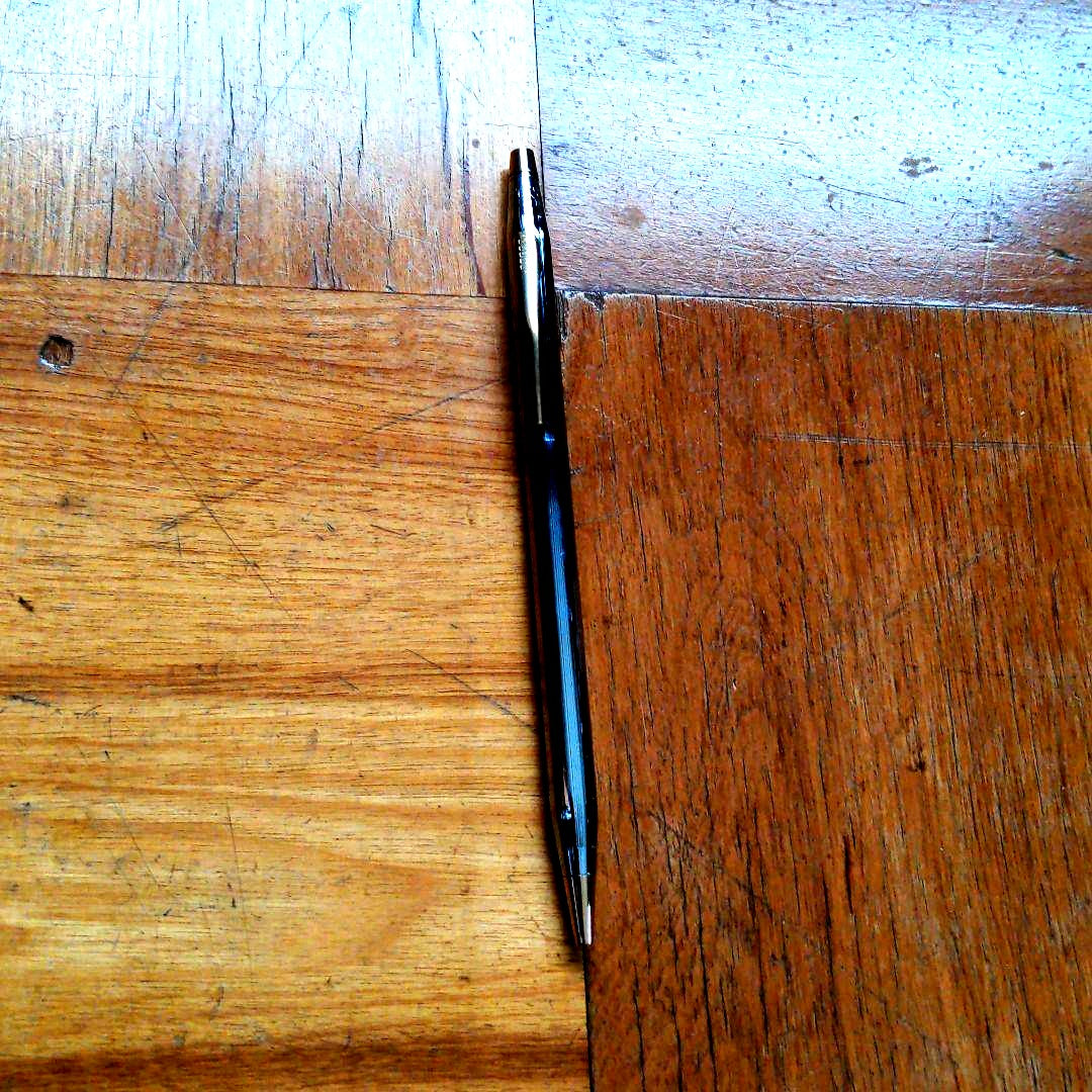 Cross Century Silver Gold United States Made Ballpoint Pen — Japan Import
