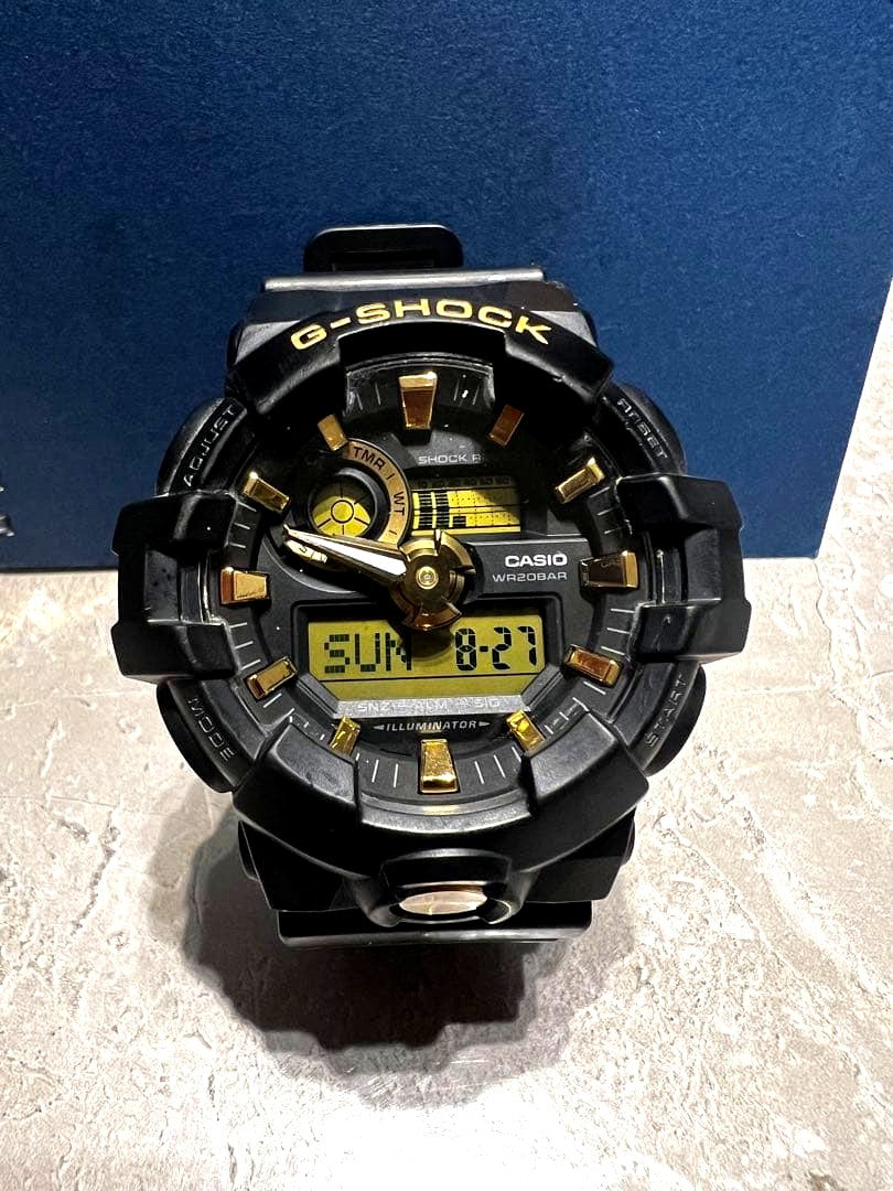 Casio G-Shock GW3000 digital analog sport watch with resin band and water resistance up to 200 meters