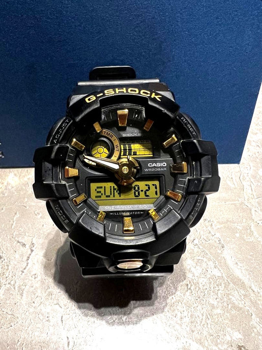 Casio G-Shock GW3000 digital analog sport watch with resin band and water resistance up to 200 meters